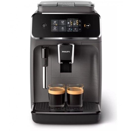 Cafetera Espresso Superautomática Philips EP2224/10 1,8 L 15 Bares con espumador clásico
