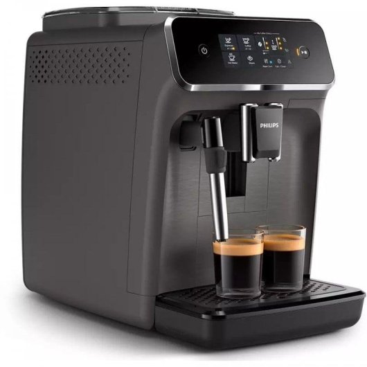 Cafetera Espresso Superautomática Philips EP2224/10 1,8 L 15 Bares con espumador clásico