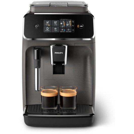Cafetera Espresso Superautomática Philips EP2224/10 1,8 L 15 Bares con espumador clásico