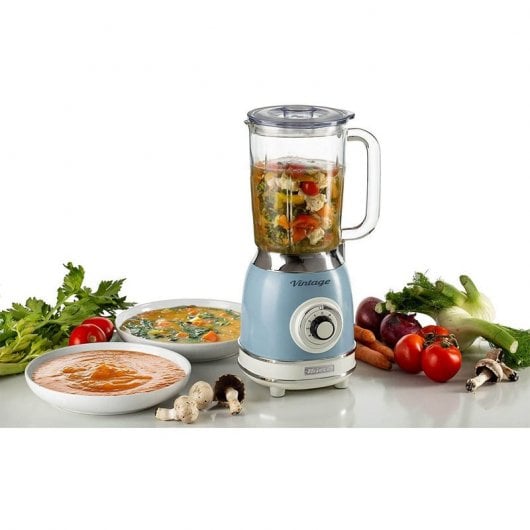 Ariete Vintage 583/05 Batidora de Vaso 1.5L 1000W Azul