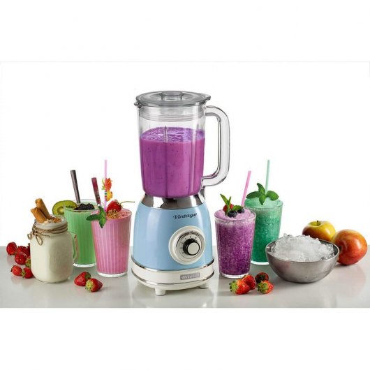 Ariete Vintage 583/05 Batidora de Vaso 1.5L 1000W Azul