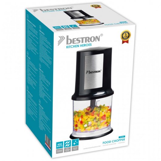 Bestron AKC200 Picadora Eléctrica 400W