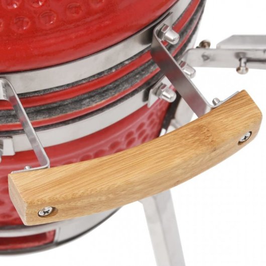 Barbecue affumicatore in ceramica VidaXL Kamado 81 cm