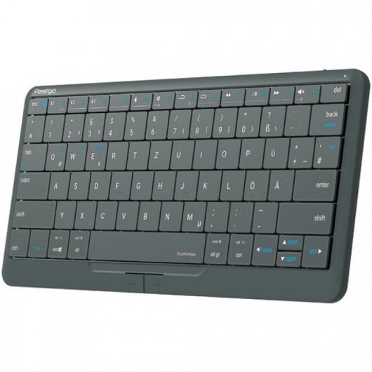 Tastiera Bluetooth USB Prestigio Click&Touch 2 con layout touchpad UK