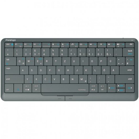 Prestigio Click&Touch 2 Teclado USB Bluetooth con Touchpad Layout UK