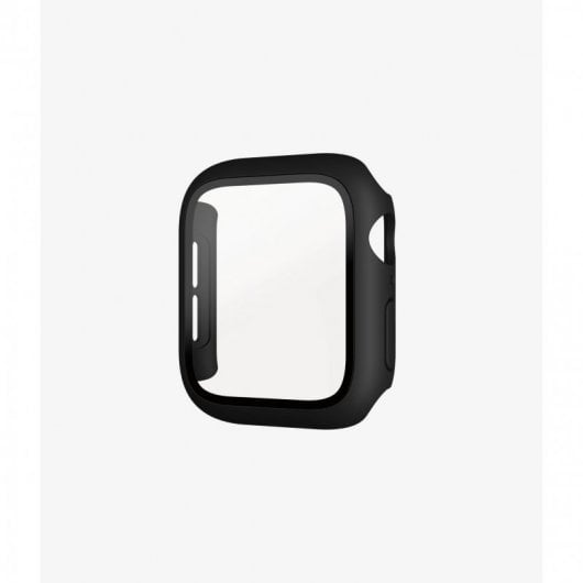 PanzerGlass Protecteur intégral en verre trempé noir pour Apple Watch 4/5/6/SE 40 mm