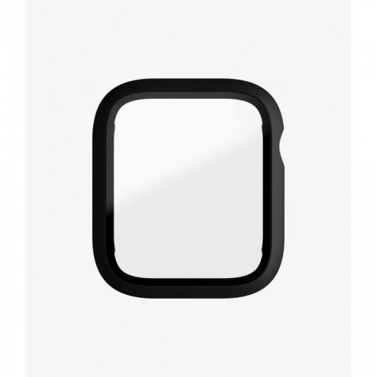 PanzerGlass Protecteur intégral en verre trempé noir pour Apple Watch 4/5/6/SE 40 mm