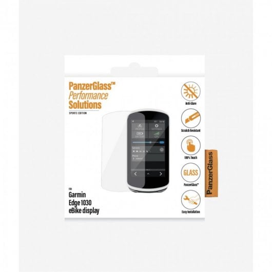 PanzerGlass Protector de Pantalla Cristal Templado Anti-Glare para Garmin Edge 1030