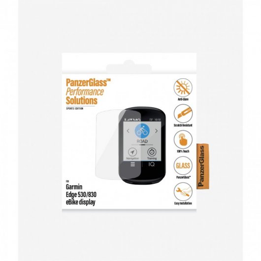 PanzerGlass Protector de Pantalla Cristal Templado Anti-Glare para Garmin Edge 530/830