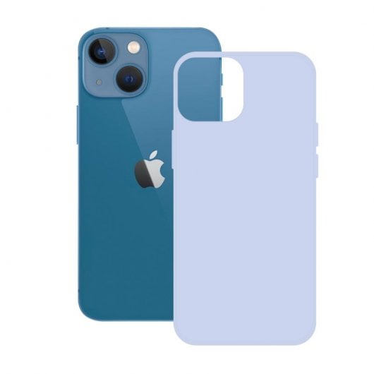 Mobile Tech Funda Flex Azul Pastel para iPhone 13