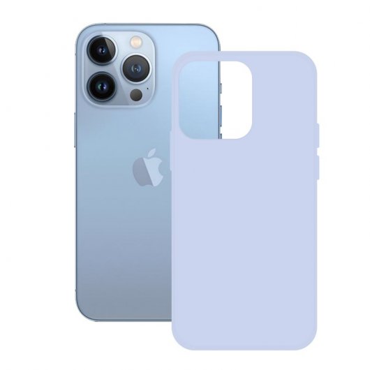 Mobile Tech Funda Flex Azul Pastel para iPhone 13 Pro