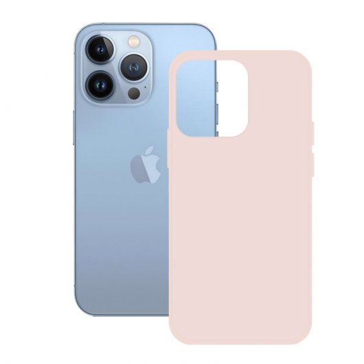 Mobile Tech Funda Flex Rosa Pastel para iPhone 13 Pro Max