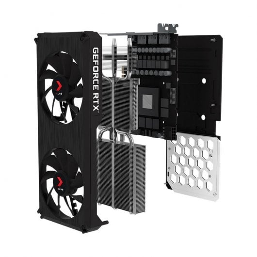 PNY GeForce RTX 3060 Ti XLR8 Gaming REVEL EPIC-X RGB Dual Fan LHR 8GB GDDR6