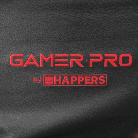 Happers Pack Puff Gamer Pro + Reposapiés + Cojín Rojo