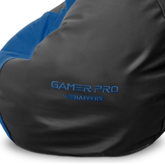 Happers Pack Puff Gamer Pro + Reposapiés + Cojín Azul