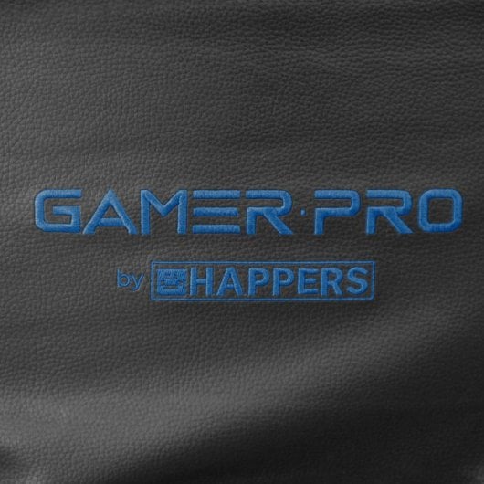 Happers Pack Puff Gamer Pro + Reposapiés + Cojín Azul