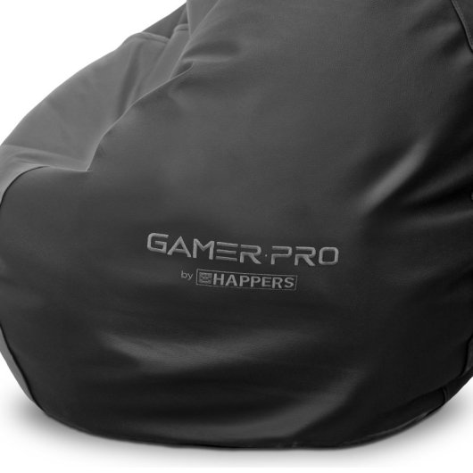 Happers Pack Puff Gamer Pro + Reposapiés + Cojín Gris