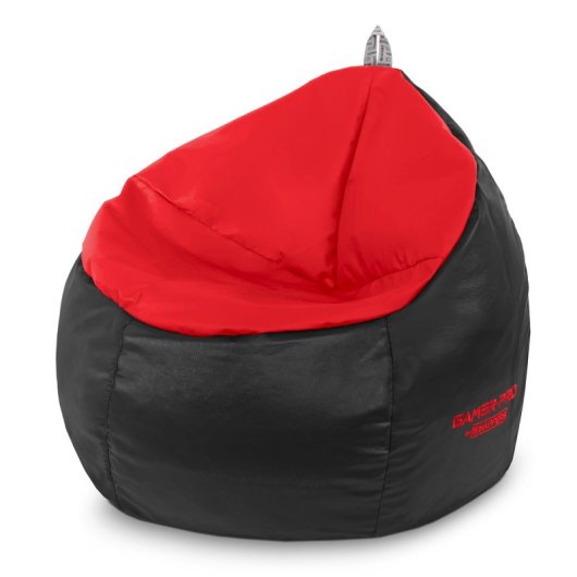 Happers Puff Gamer Junior Polipiel Interior Rojo