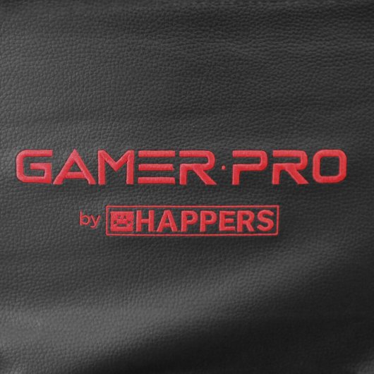 Happers Puff Gamer Junior Polipiel Interior Rojo