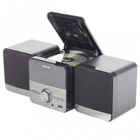 Nikkei NMC306 Micro Cadena CD/USB/AUX 10W Negro