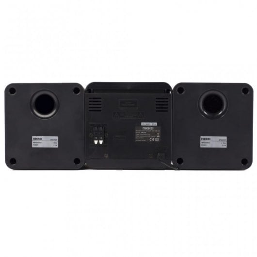 Nikkei NMC306 Micro Cadena CD/USB/AUX 10W Negro