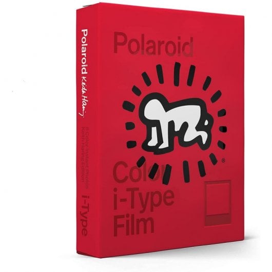 Polaroid i-Type Color Keith Haring Edition 8 Fotos Instantáneas Color para Polaroid i-Type