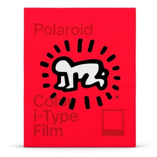 Polaroid i-Type Color Keith Haring Edition 8 Fotos Instantáneas Color para Polaroid i-Type