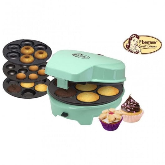 Bestron ASW238 Máquina para Pasteles 3 en 1 700W