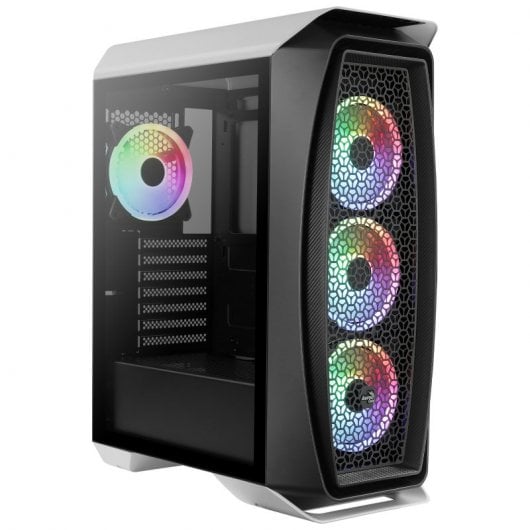 Aerocool Aero One Duo ARGB Verre Trempé USB 3.0 Blanc
