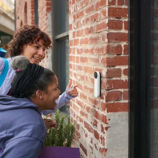 Google Nest Doorbell Timbre WiFi con Video