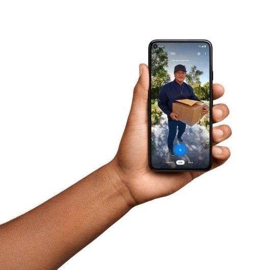 Kit de sonnerie Google Nest Doorbell GA01318-IT vidéo WiFi batterie IP54 HDR