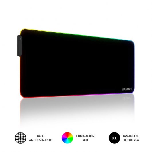 Subblim Alfombrilla Gaming RGB XL