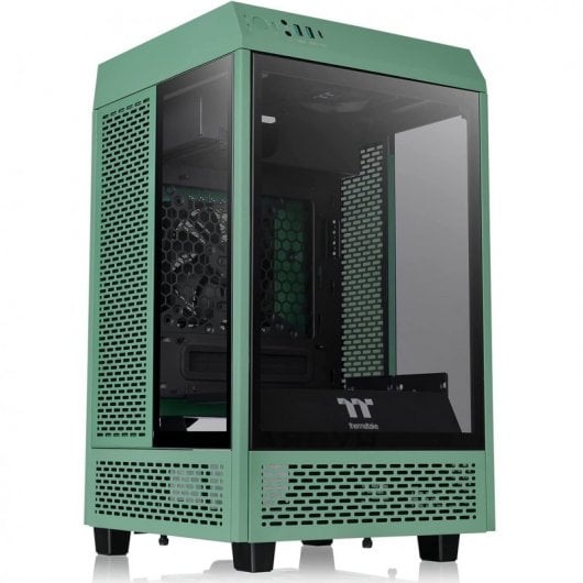 Thermaltake The Tower 100 Mini USB-C/3.1 Verde