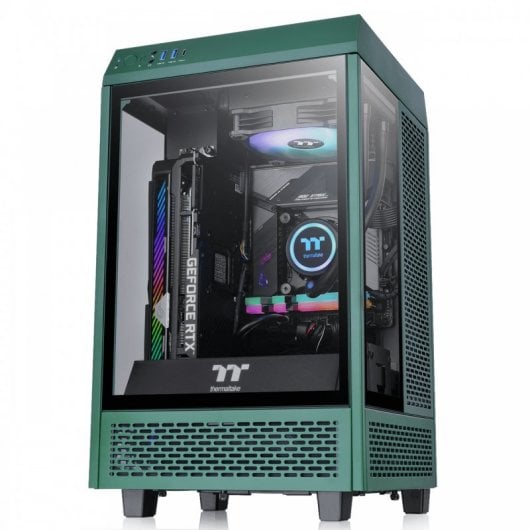 Thermaltake The Tower 100 Mini USB-C/3.1 Verde