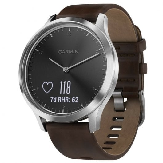 Garmin Vivomove HR Premium Smartwatch Plata