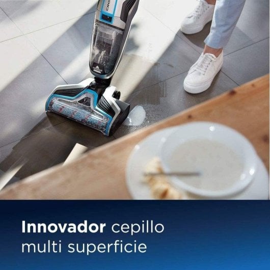 Aspirador sem Fio Lava e Aspira Bissell Crosswave Cordless 250W 28min Depósito Duplo