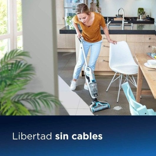 Aspirador sem Fio Lava e Aspira Bissell Crosswave Cordless 250W 28min Depósito Duplo