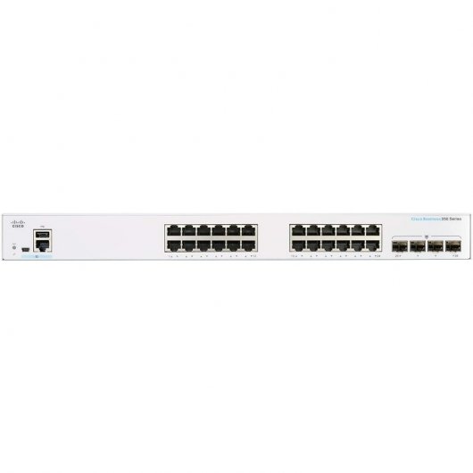 Cisco CBS350-24T-4G Switch 24 Puertos Gigabit + 4 SFP