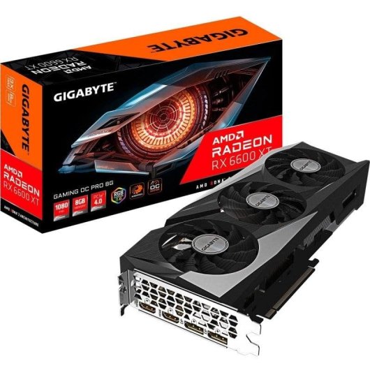 Carte Graphique Gigabyte Radeon RX 6600 XT GAMING OC PRO 8GB GDDR6