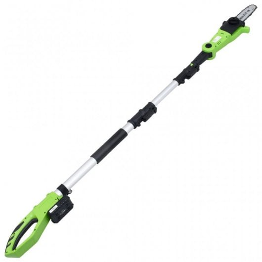 VidaXL Cortasetos de Pértiga 2 en 1 con Batería 20V