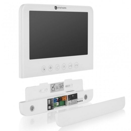 Smartwares DIC-22212 Intercomunicador de Vídeo + Monitor LCD de 7”
