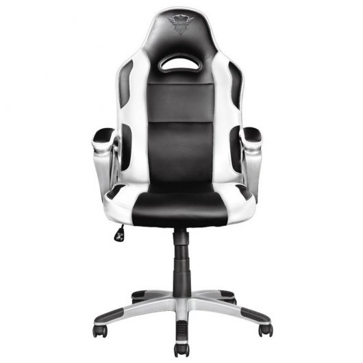 Trust GXT 705W Ryon Silla Gaming Blanca/Negra