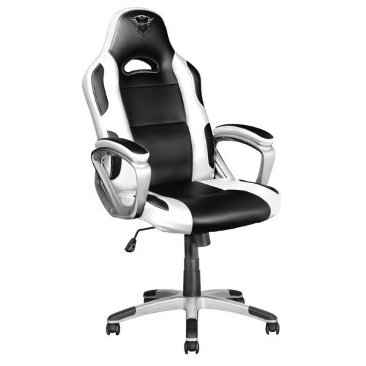 Trust GXT 705W Ryon Silla Gaming Blanca/Negra