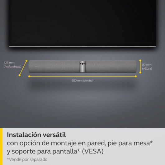 Jabra PanaCast 50 Barra de Vídeo Panorâmico 4K Cinzenta