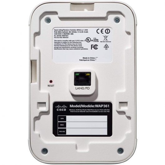Cisco WAP361-E-K9 Punto de Acceso WiFi Doble Banda
