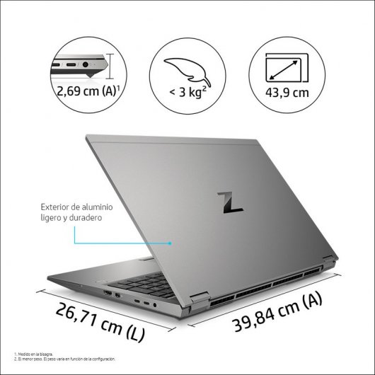 HP ZBook Fury 17 G7 Intel Core i7-10750H/16 GB/512 GB SSD/Quadro RTX 3000/17,3"