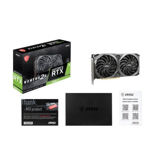 MSI GeForce RTX 3060 Ti VENTUS 2X LHR V1 8GB GDDR6