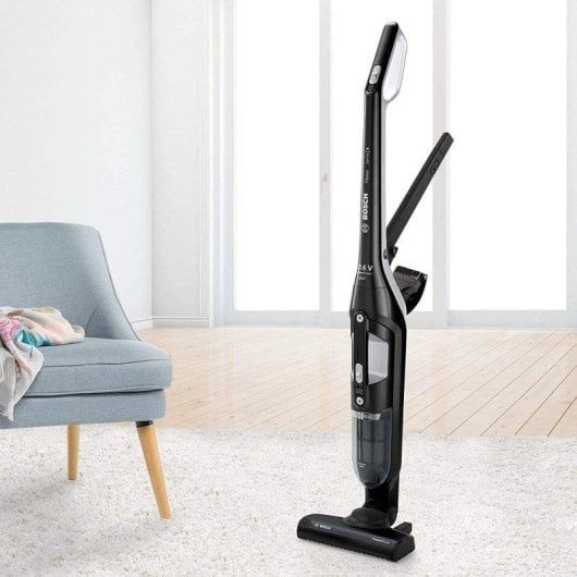 Aspirador sem Fio Bosch Flexxo BBH32101 21.6V 50min Sem Saco Filtro Lavável Acessórios