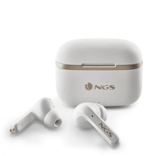 NGS Artica Trophy Auriculares Bluetooth Brancos