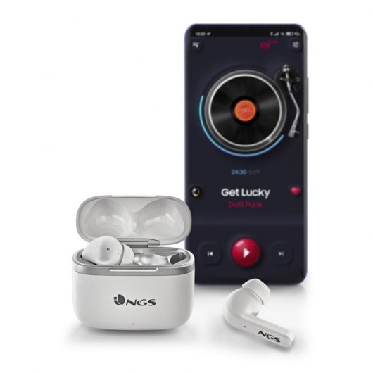 NGS Artica Crown Auriculares True Wireless Blancos